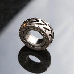 Mechanical Ratchet Fingertip Fidget Ring