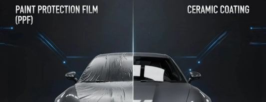 PPF vs. Ceramic Coating: Why Paint Protection Film Delivers Smarter Value?