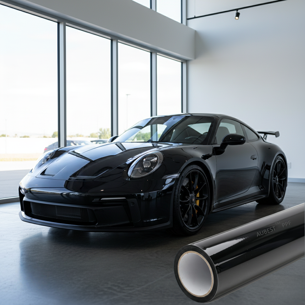 Aubest Color PPF - Gloss Black | Paint Protection Film 7.5MIL