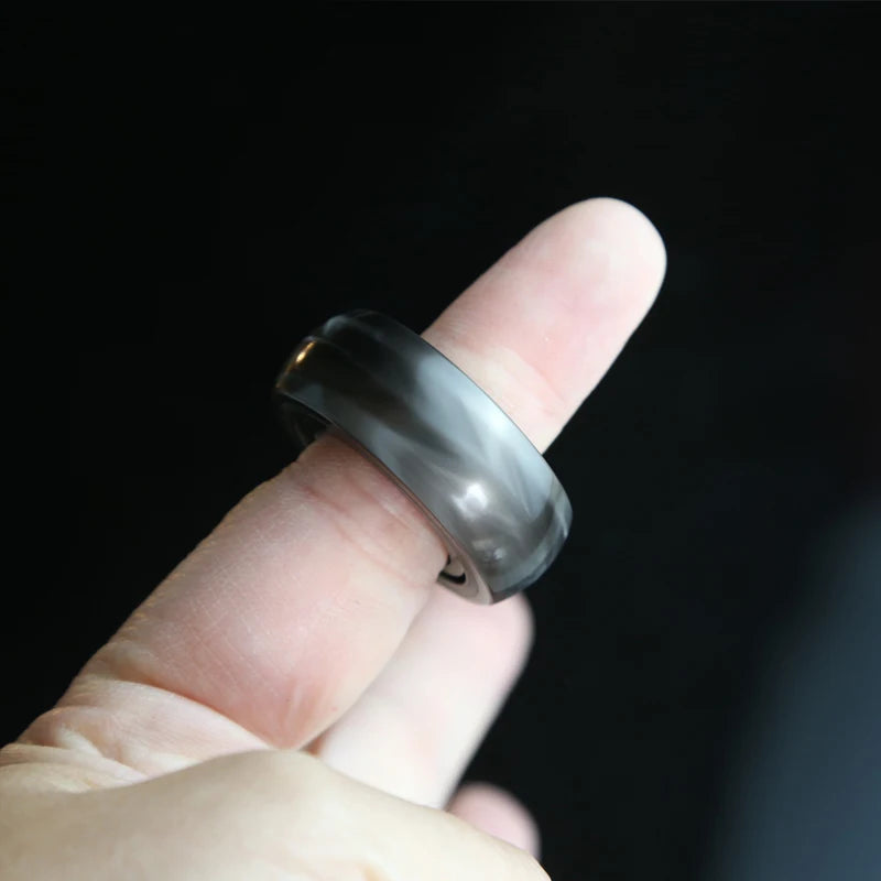 Mechanical Ratchet Fingertip Fidget Ring
