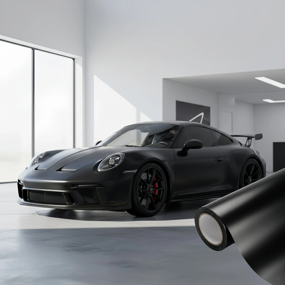 Aubest Color PPF - Satin Black | Paint Protection Film 7.5MIL